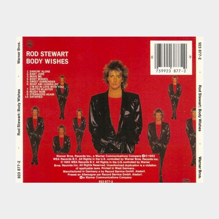 CD Rod Stewart - Body Wishes