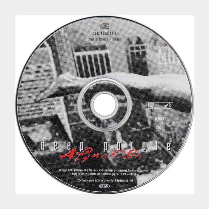 CD Deep Purple - Abandon (little scratch)