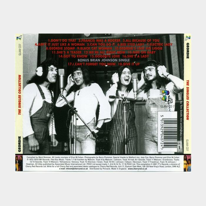 CD Geordie - The Singles Collection