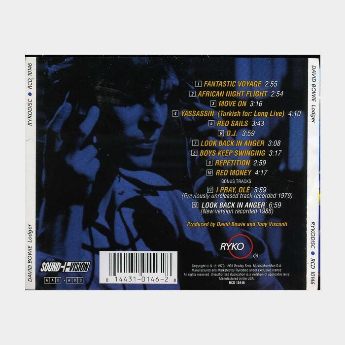CD David Bowie - Lodger