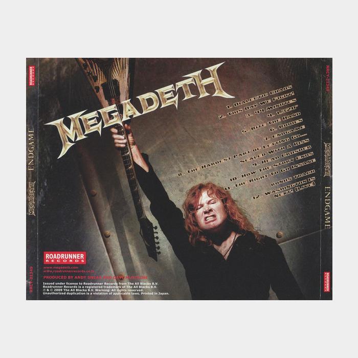 CD Megadeth - End Game