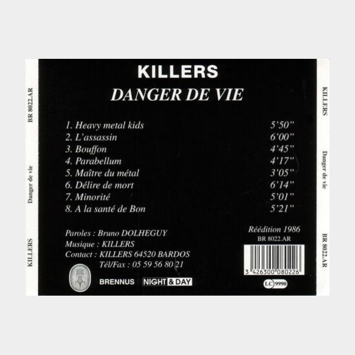 CD Killers - Danger De Vie