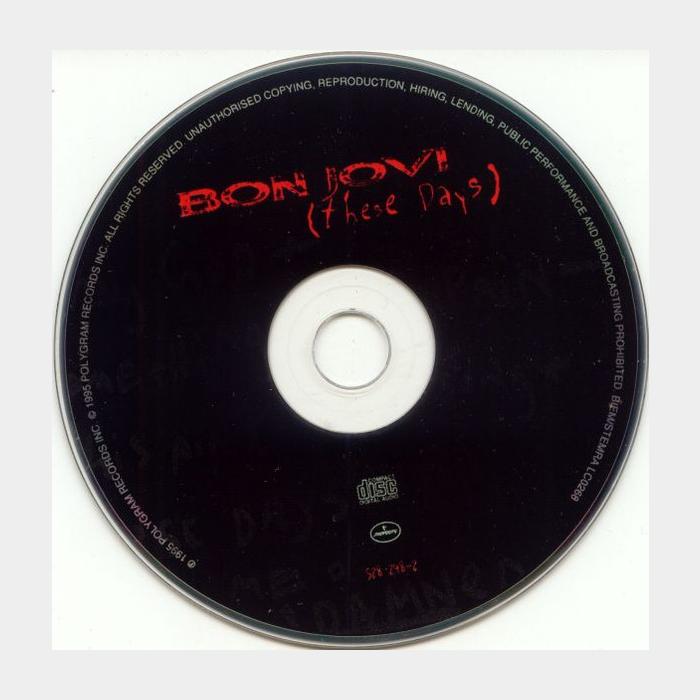 CD Bon Jovi - These Days