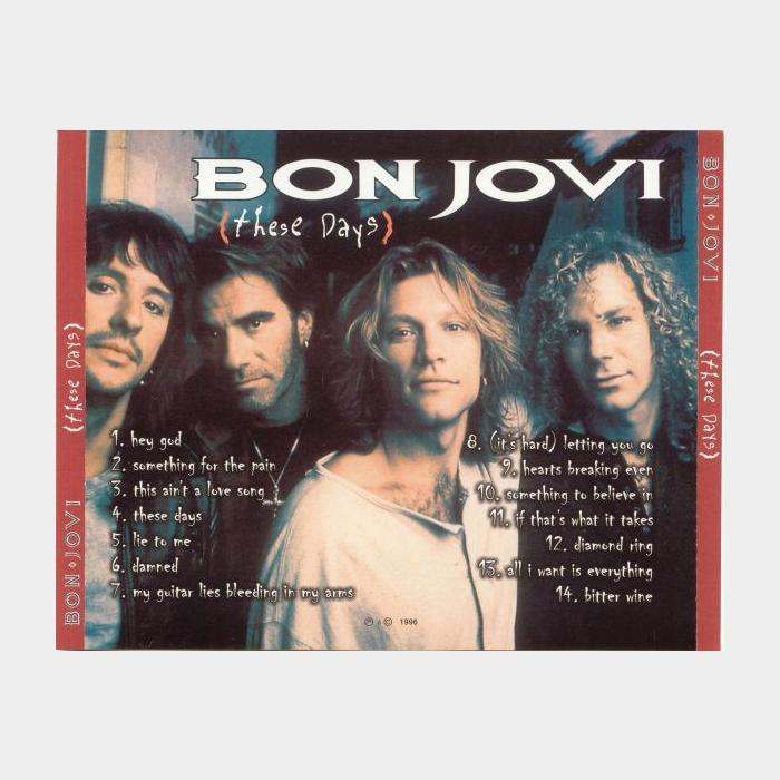 CD Bon Jovi - These Days