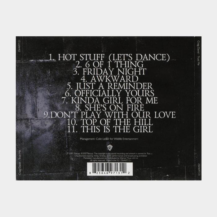 CD Craig David - Trust Me