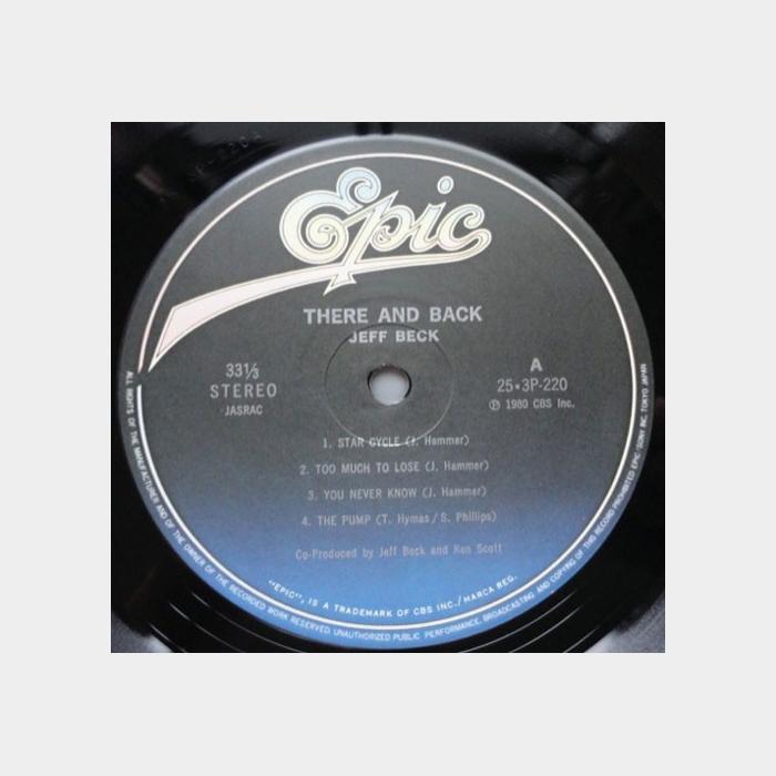 Jeff Beck - There & Back (ex+/ex+)