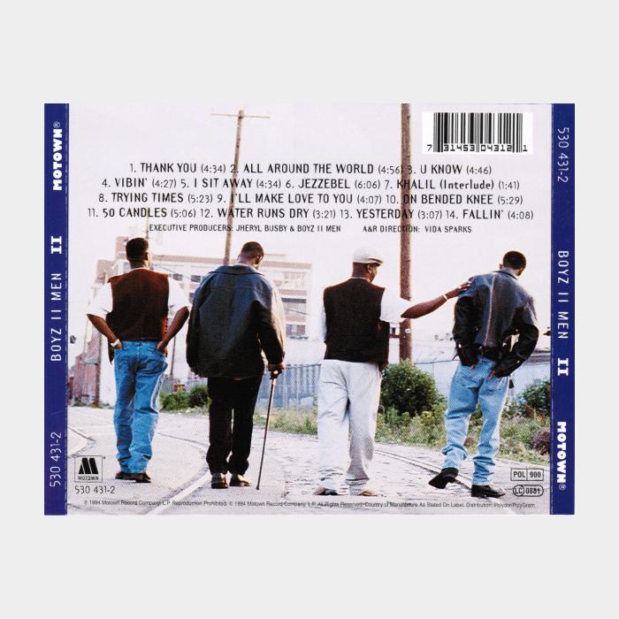 CD Boyz II Men – II (ex+/ex)