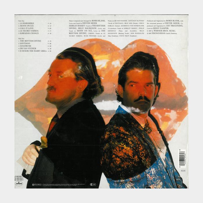 Yello - One Second (ex+/ex+)