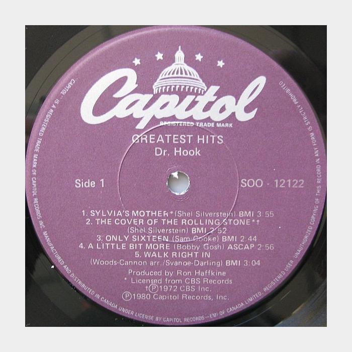 Dr. HOOK - Greatest Hits (ex/ex)