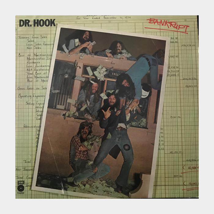 Dr. HOOK - Bankrupt (ex+/ex, Little Scratch)