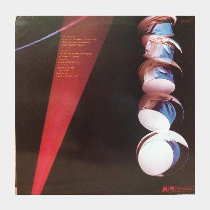 Supertramp - ...Famous Last Words... (ex+/ex)