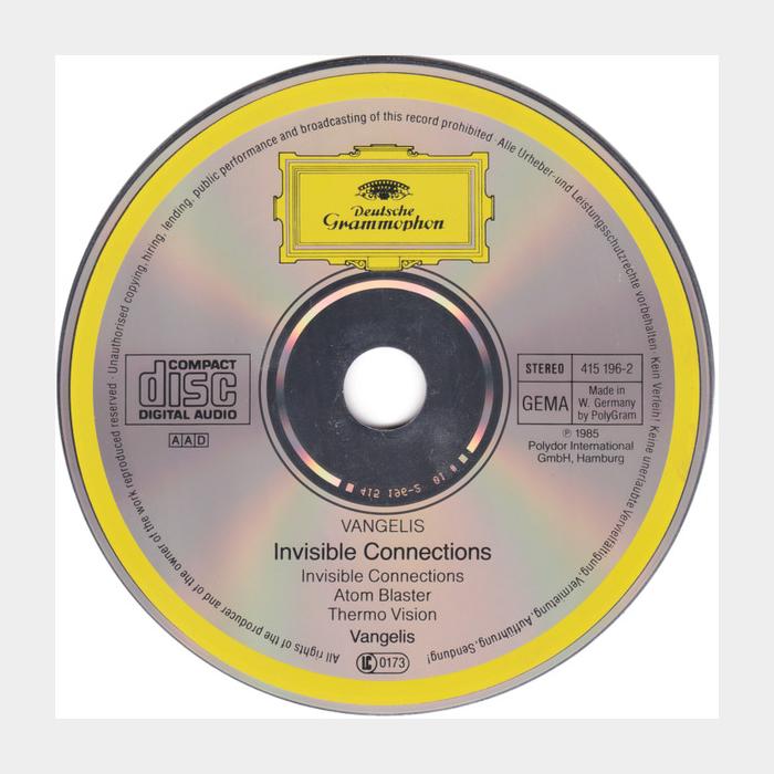 CD Vangelis - Invisible Connections (ex+/ex+)