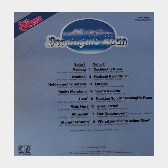 Dschinghis Khan - Starportrait (ex+/ex+)