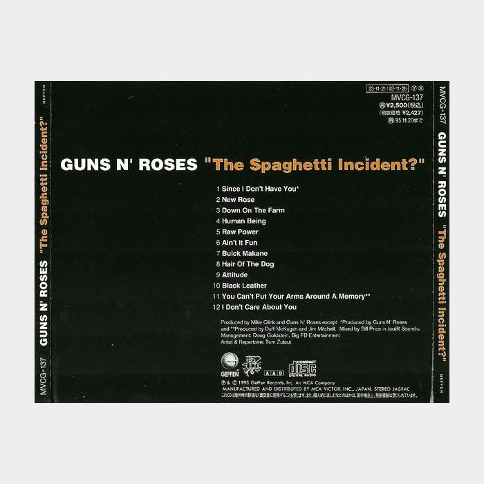 CD Guns N' Roses - The Spaghetti Incident?