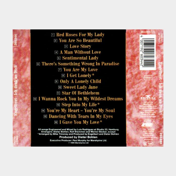 CD Engelbert Humperdinck - Ich Denk An Dich