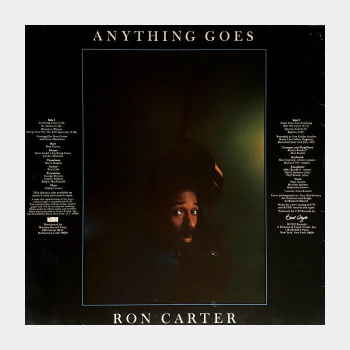 Ron Carter - Anything Goes (ex+/ex)