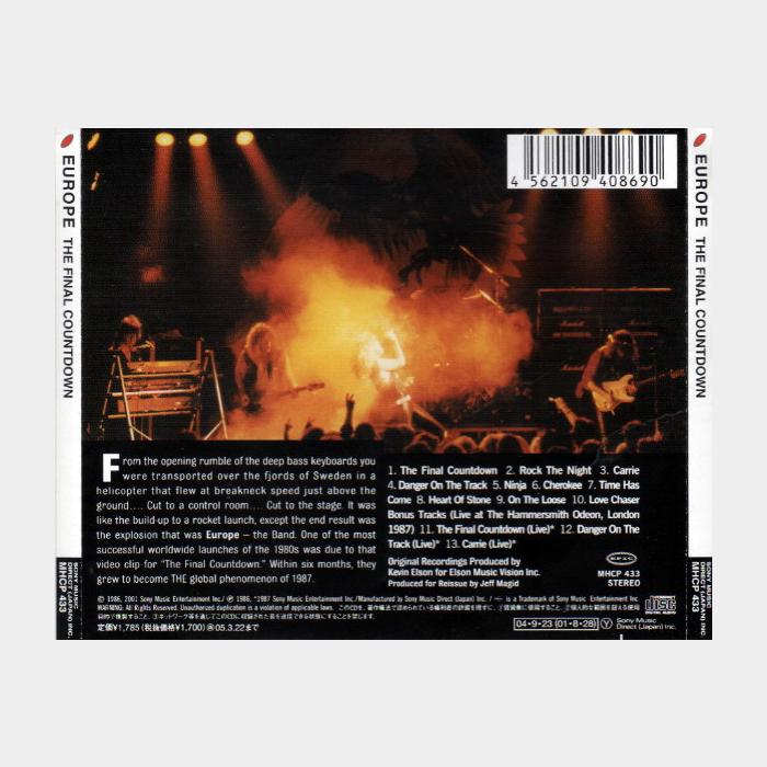 CD Europe - The Final Countdown