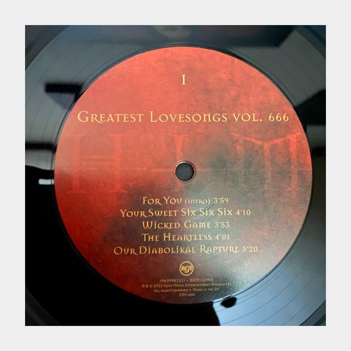 Vol 666. Him Greatest Lovesongs Vol. 666.