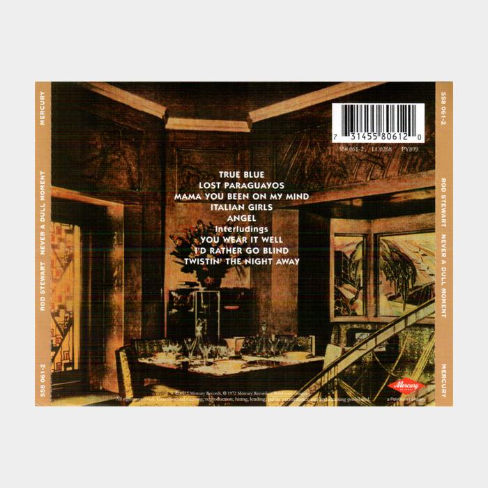 CD Rod Stewart - Never A Dull Moment