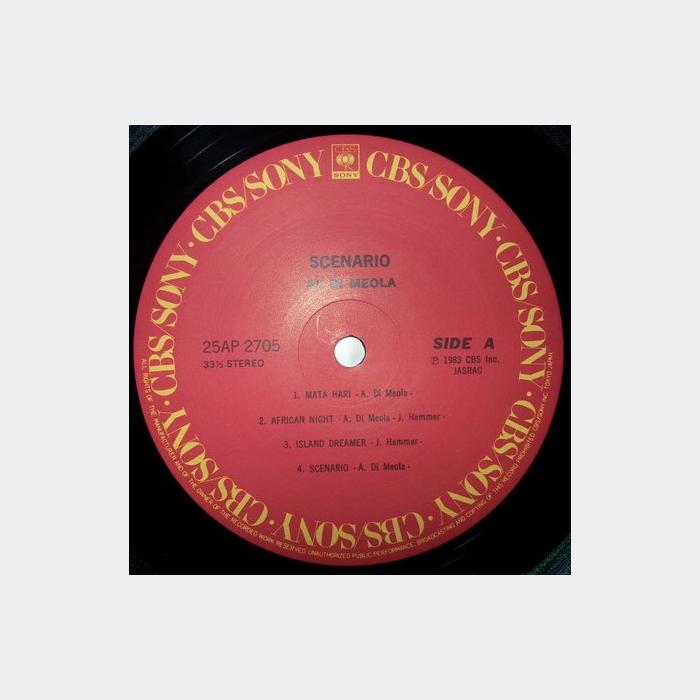 Al Di Meola - Scenario (ex+/ex+, obi)