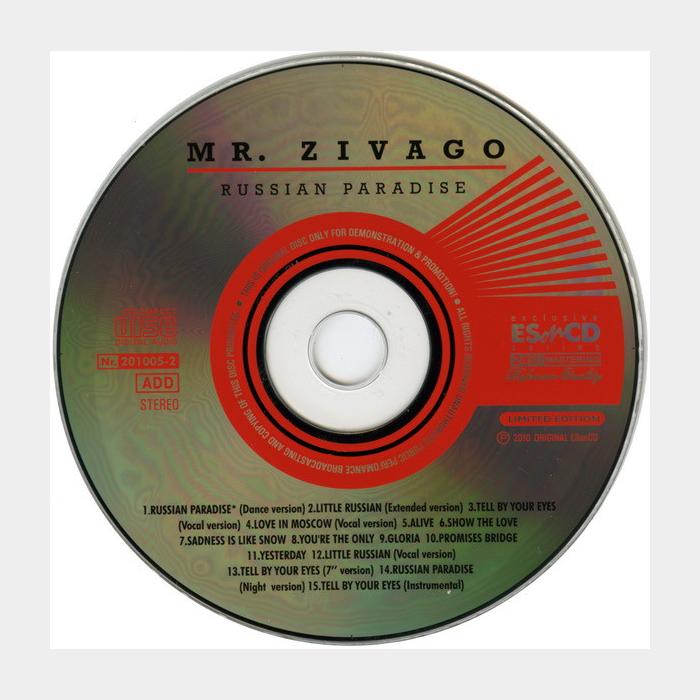 CD Mr. Zivago - Russian Paradise