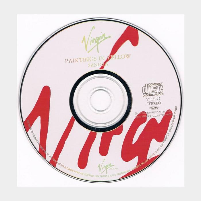 CD Sandra - Paintings In Yellow