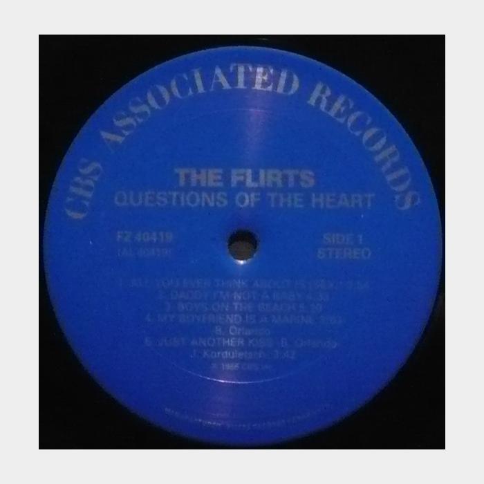Flirts - Questions Of The Heart (ex+/ex)