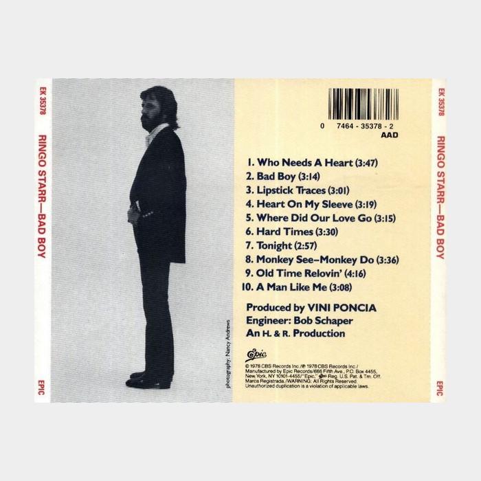 CD Ringo Starr - Bad Boy