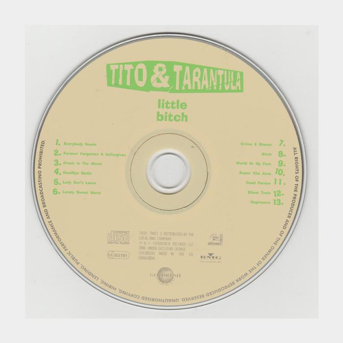 CD Tito & Tarantula - Little Bitch (ex+/ex+)