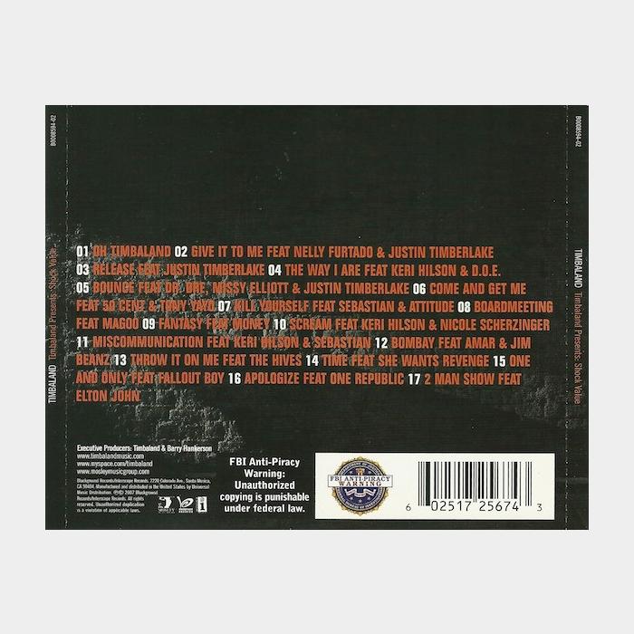 CD Timbaland - Shock Value