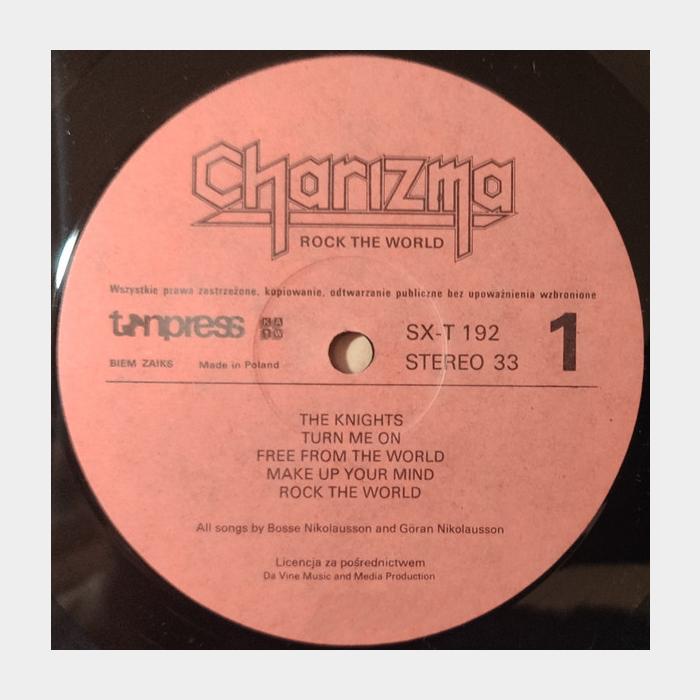 Charizma - Rock The World (ex/ex)