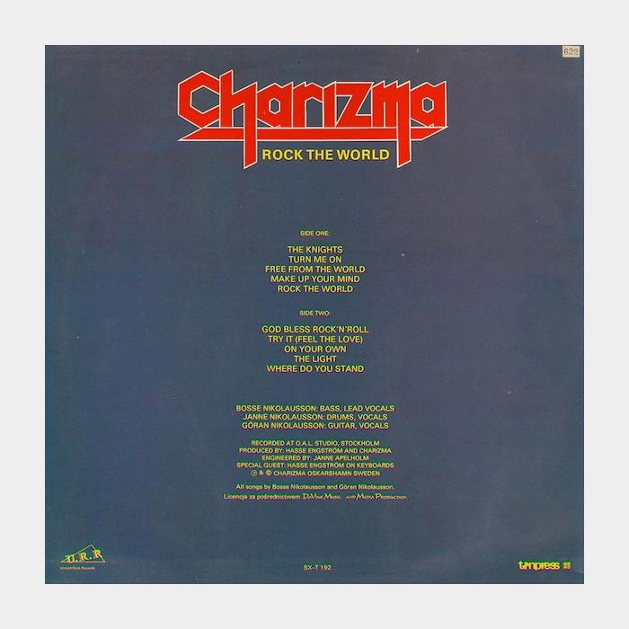 Charizma - Rock The World (ex/ex)