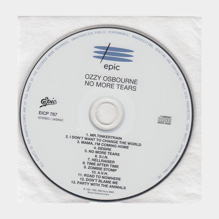 MV Ozzy Osbourne - No More Tears