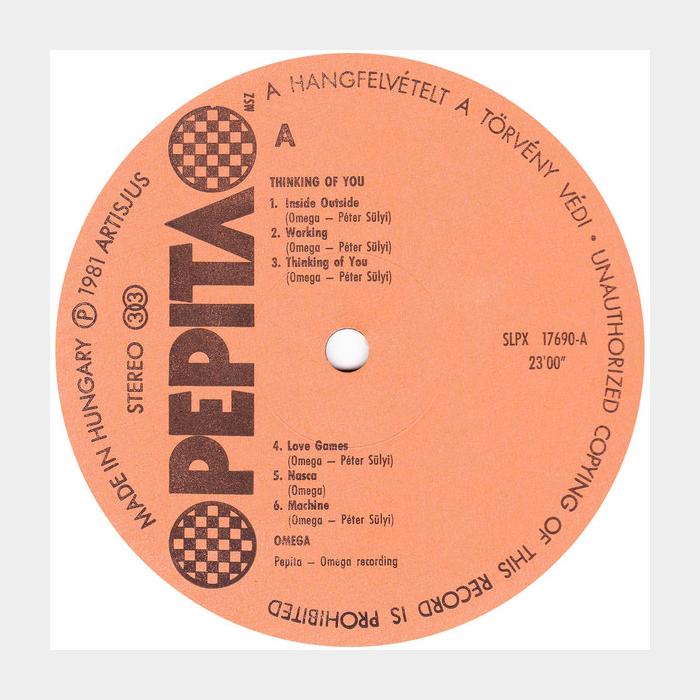 Omega - Az Arc (ex/ex)