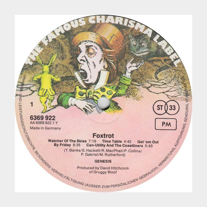 Genesis - Foxtrot (ex+/ex)
