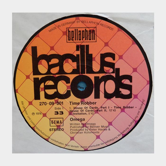 Omega - Time Robber (vg+/vg+)