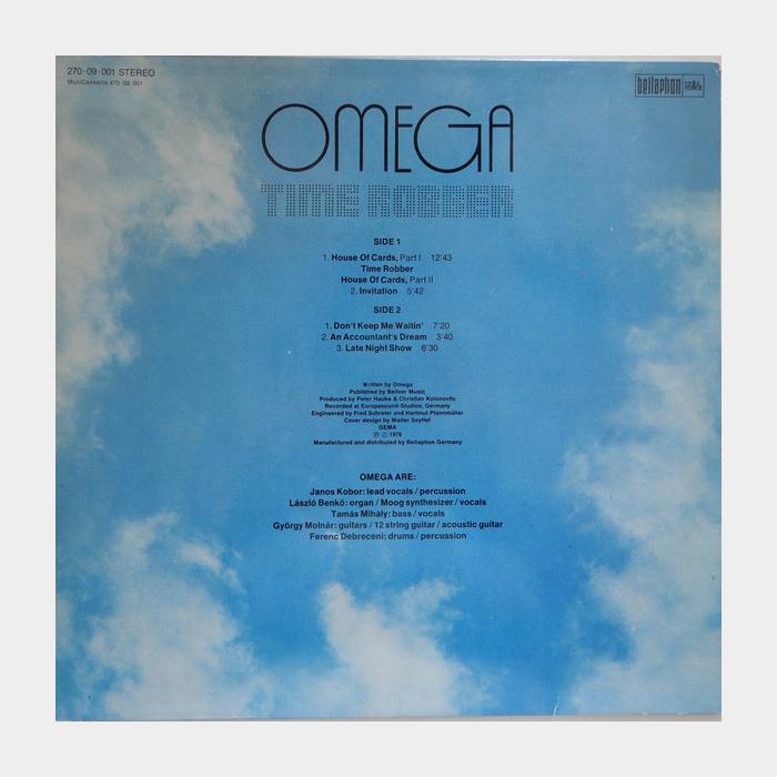 Omega - Time Robber (vg+/vg+)