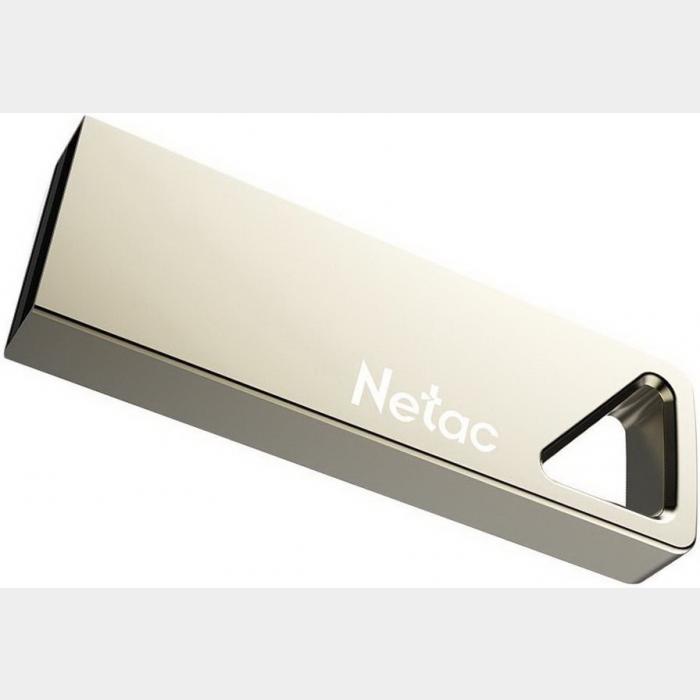 USB Flash 8Gb Netac Silver Metall U326