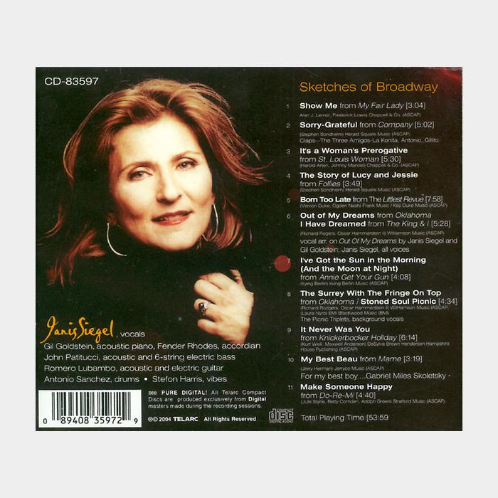 CD Janis Siegel - Sketches Of Broadway