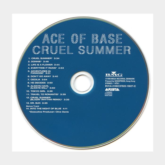 CD Ace Of Base - Cruel Summer