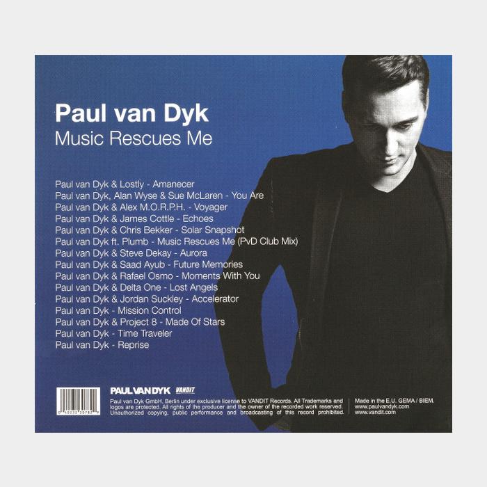 CD Paul van Dyk - Music Rescues Me
