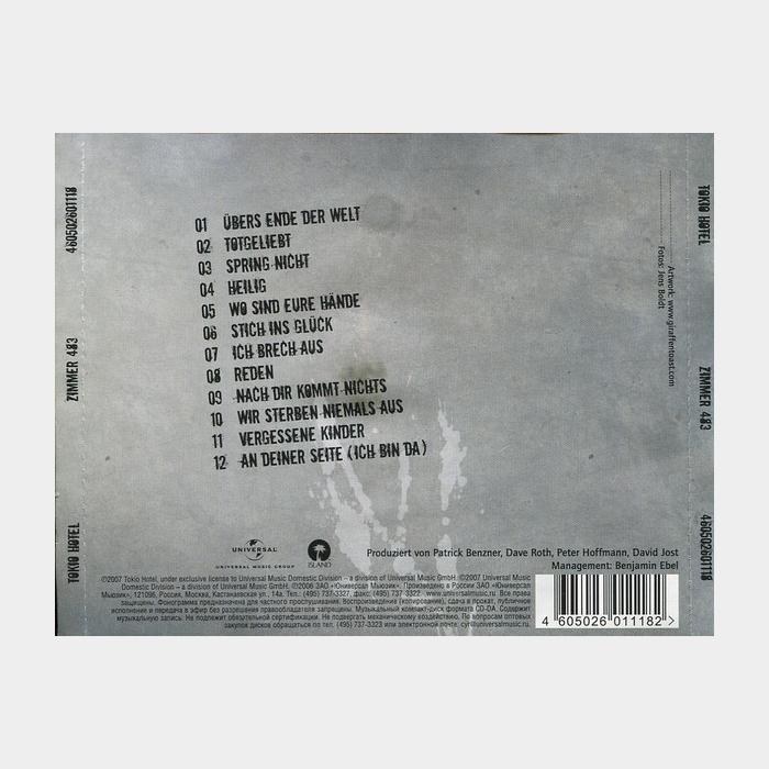 CD Tokio Hotel - Zimmer 483