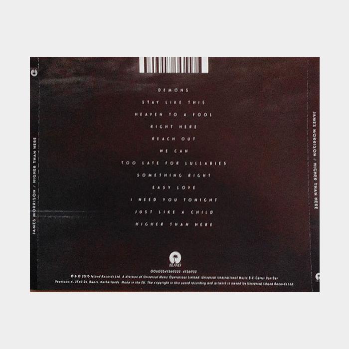 CD James Morrison - Higher Than Here