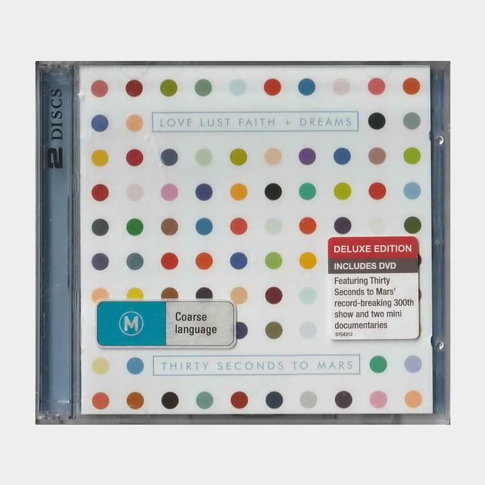 CD 30 Seconds To Mars - Love Lust Faith + Dreams 2CD (+DVD)