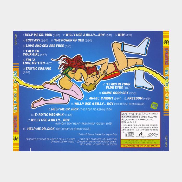 CD E-Rotic - The Power Of Sex