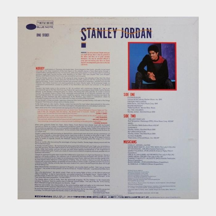 Stanley Jordan - Magic Touch (ex+/ex+)