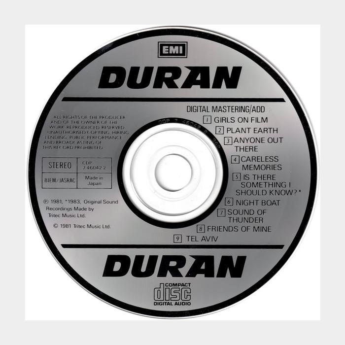 CD Duran Duran - Duran Duran