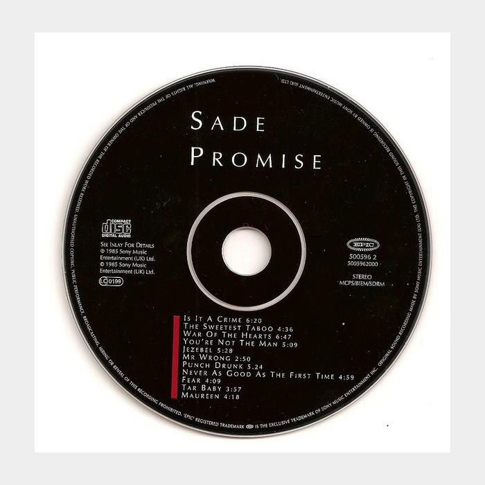 CD Sade - Promise