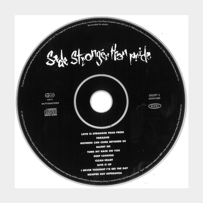 CD Sade - Stronger Than Pride