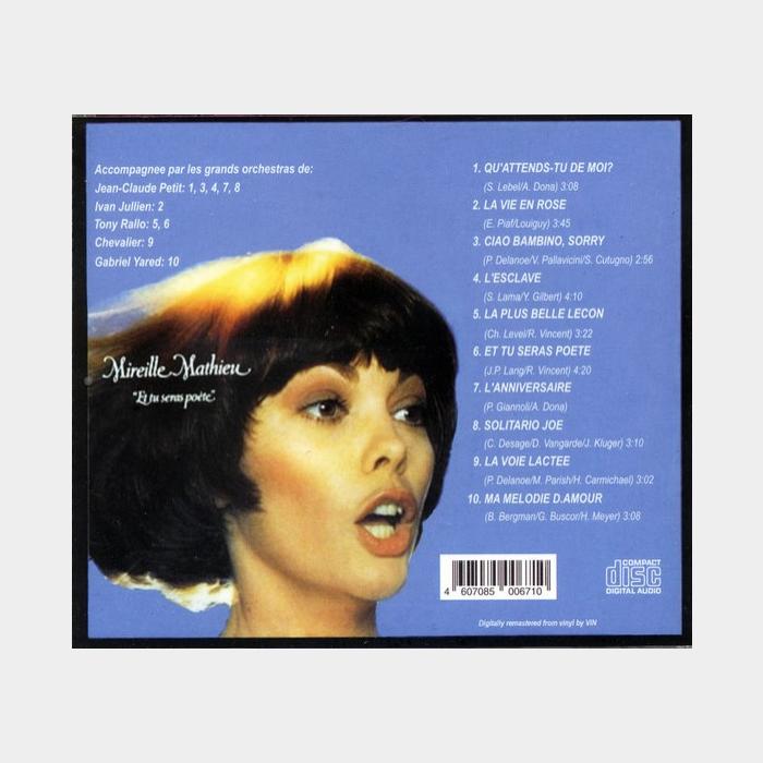 CD Mireille Mathieu - Et Tu Seras Poete